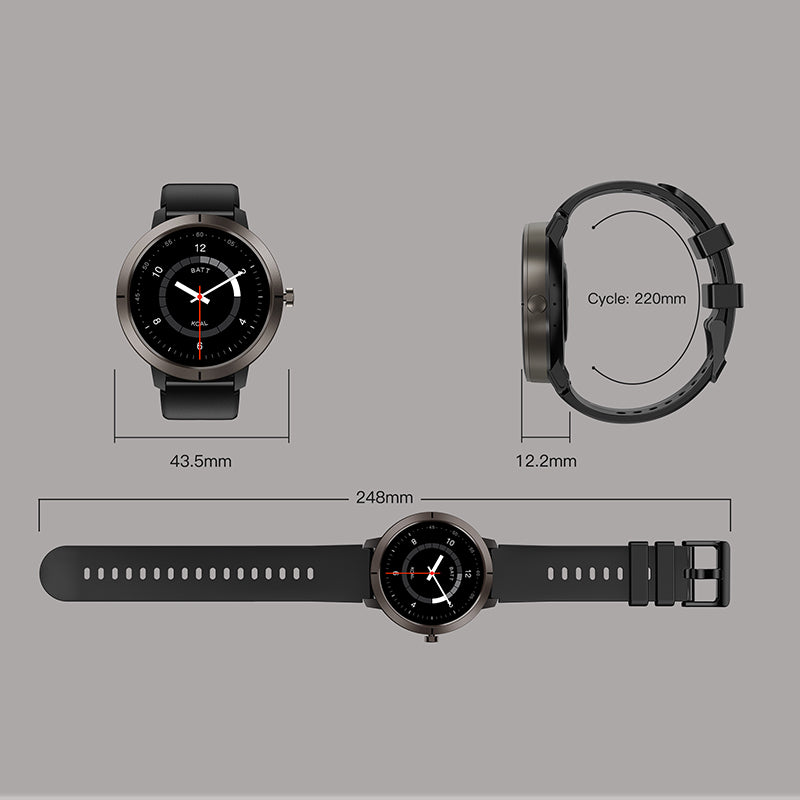 Chytré hodinky ROUND Pro – AMOLED displej / Vodotěsné 5ATM / GPS / Bluetooh volání
