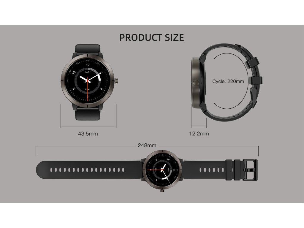 EVOLVE A7 Ultra / AMOLED displej / duální GPS / vodotěsné 5ATM / bluetooth volání /
