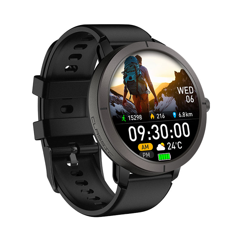 Chytré hodinky ROUND Pro – AMOLED displej / Vodotěsné 5ATM / GPS / Bluetooh volání