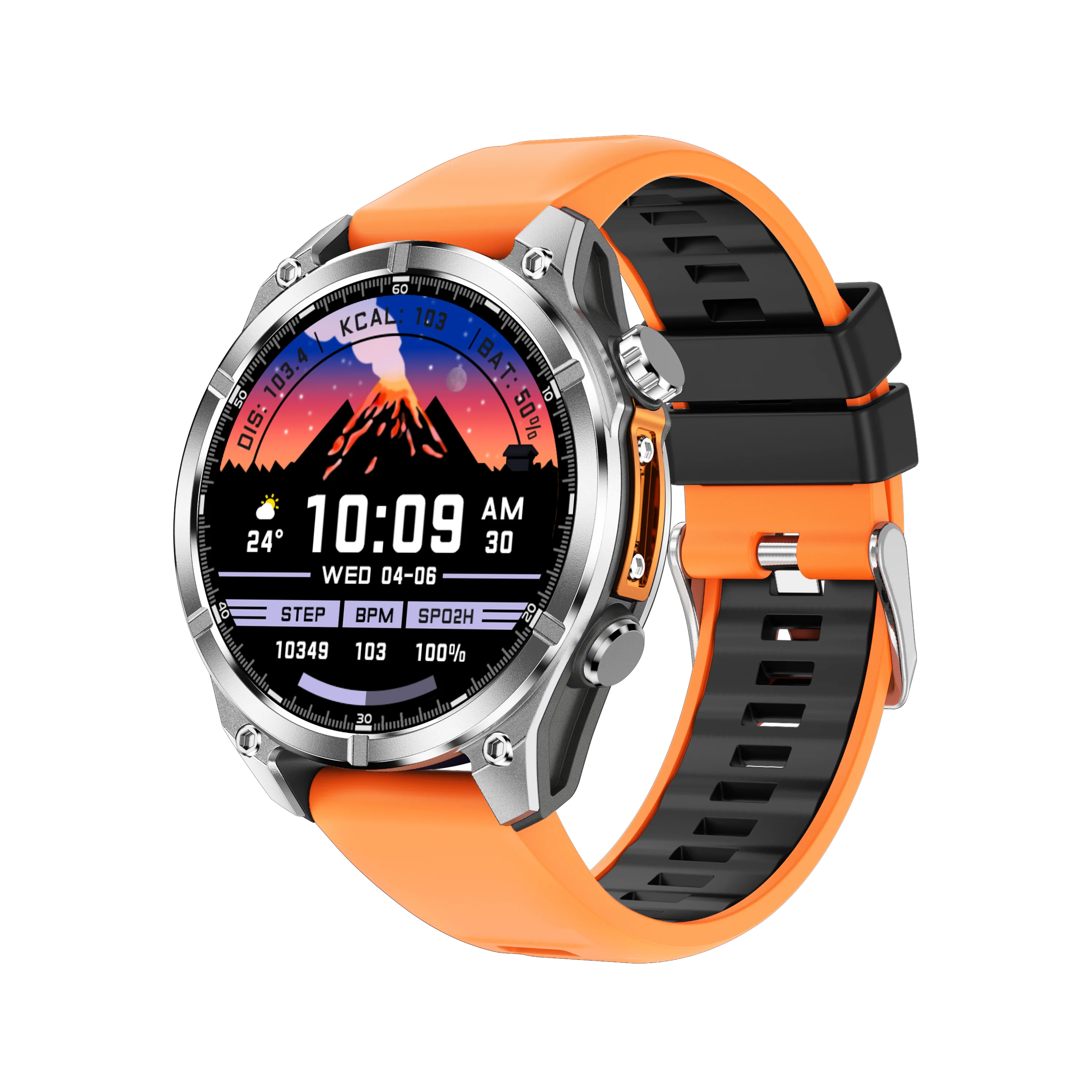 Chytré hodinky LOVEC – Voděodolné s AMOLED / Svítilna / Baterie 400 mAh
