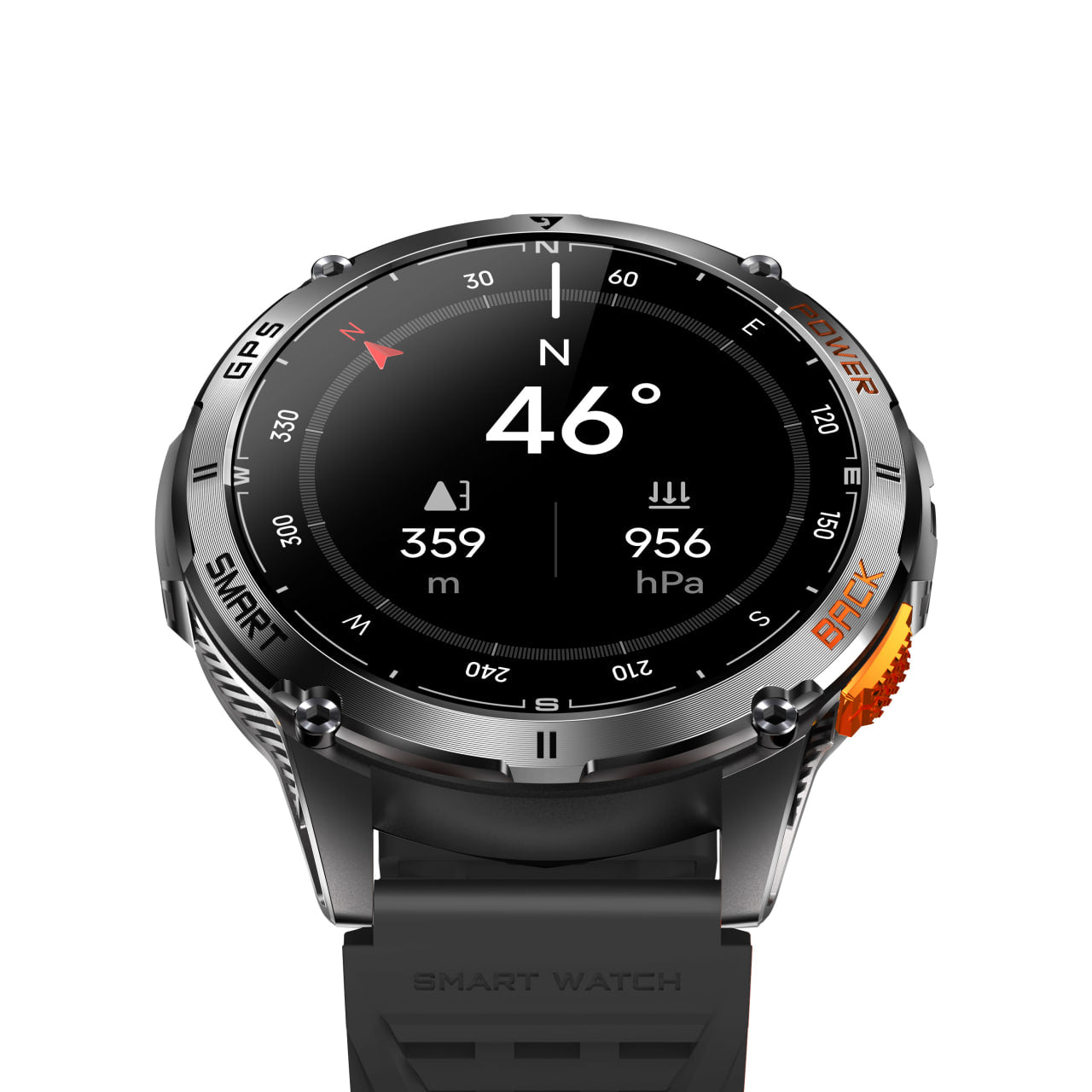 Chytré hodinky GPS RUNNER – AMOLED / Svítilna / Baterie 530 mAh 10 dni