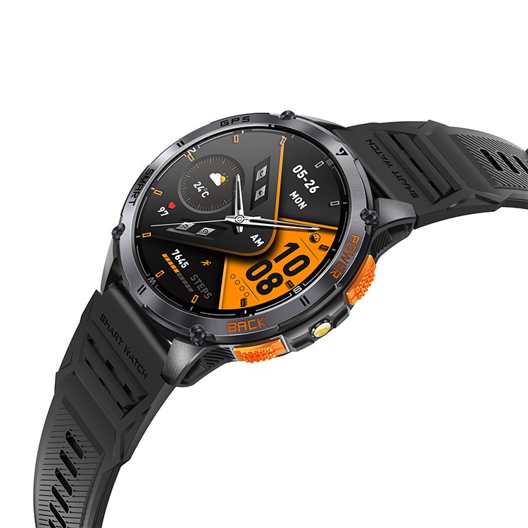 Chytré hodinky GPS RUNNER – AMOLED / Svítilna / Baterie 530 mAh 10 dni