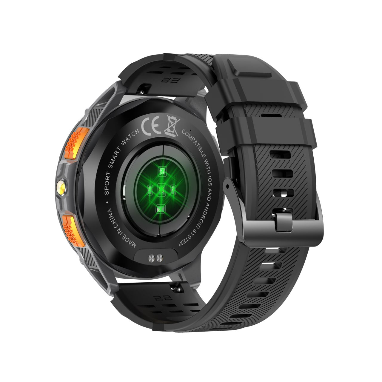 Chytré hodinky GPS RUNNER – AMOLED / Svítilna / Baterie 530 mAh 10 dni