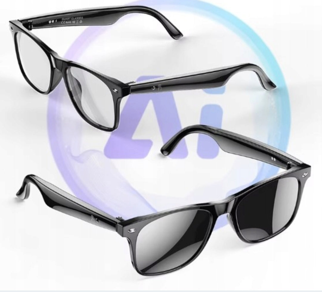 🕶️ Chytré brýle W100 Black HD Wi-Fi – překlad v reálném čase, AI technologie (163 jazyků)