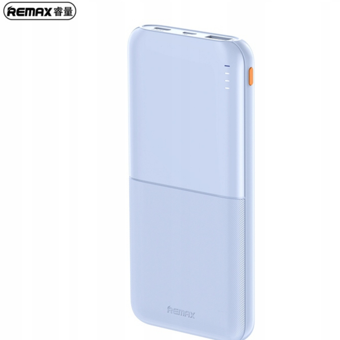 REMAX Lango2 Powerbanka 10000 mAh – ultra tenká, rychlé nabíjení 2.4A, USB-C, Lila
