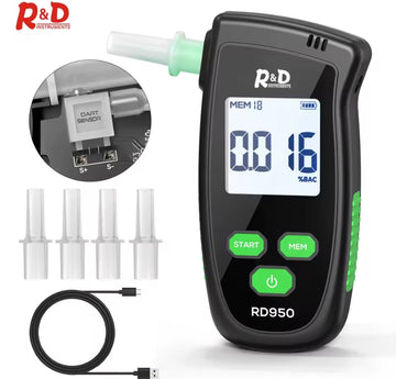 Digitální alkohol tester profesionální tester střízlivosti USB