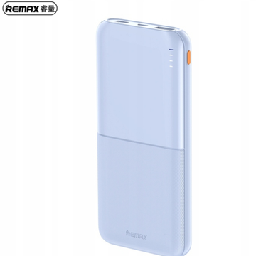REMAX Lango2 Powerbanka 10000 mAh – ultra tenká, rychlé nabíjení 2.4A, USB-C, modrá