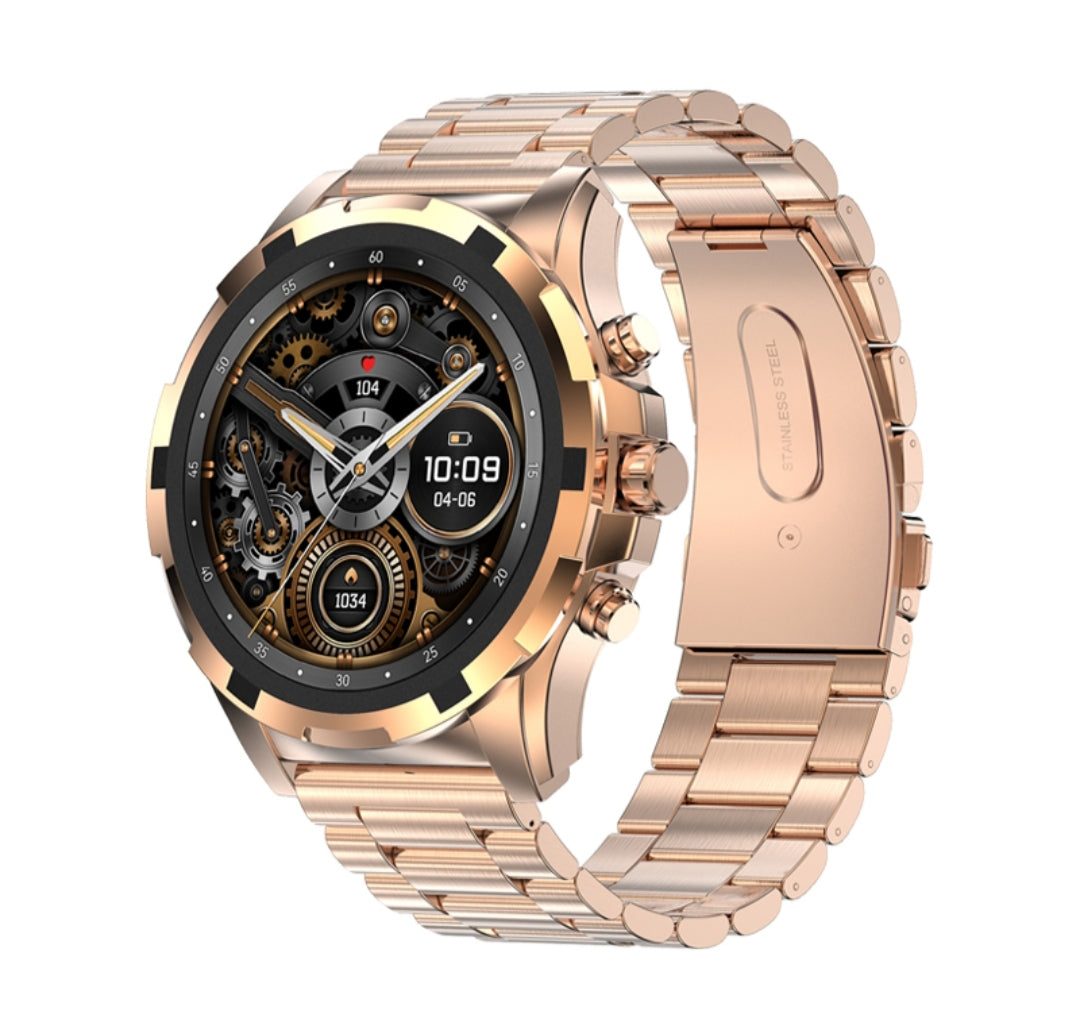 Chytré hodinky  Black  AMOLED – Luxusní business smartwatch