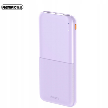 REMAX Lango2 Powerbanka 10000 mAh – ultra tenká, rychlé nabíjení 2.4A, USB-C, Lila